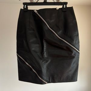 Alexander Wang Leather Skirt